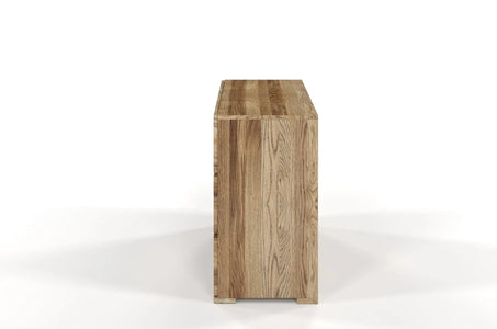 SANDEMO Oak 3 Drawer Chest 120CM