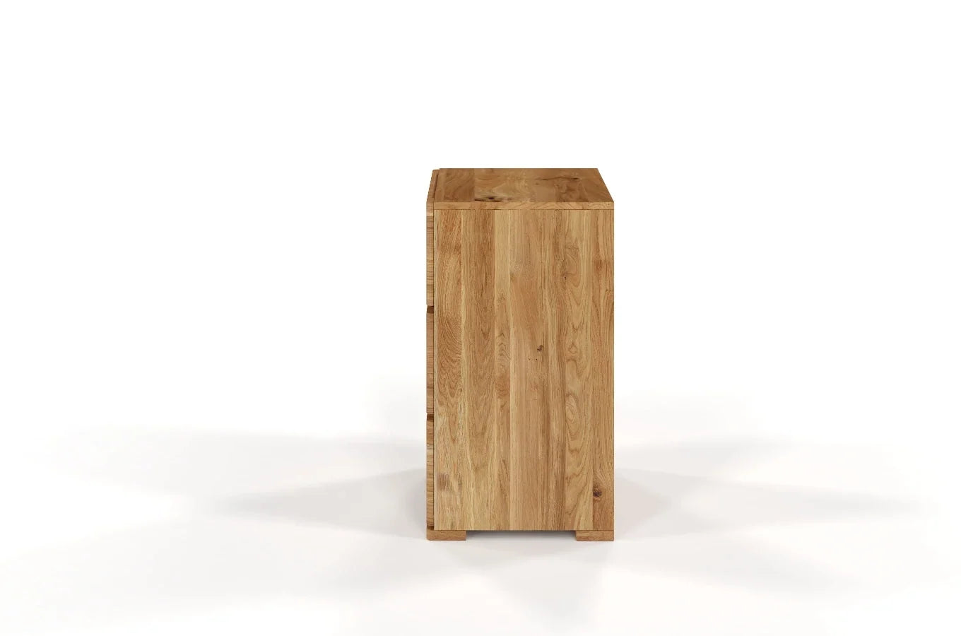 SANDEMO Oak 3 Drawer Chest 60CM