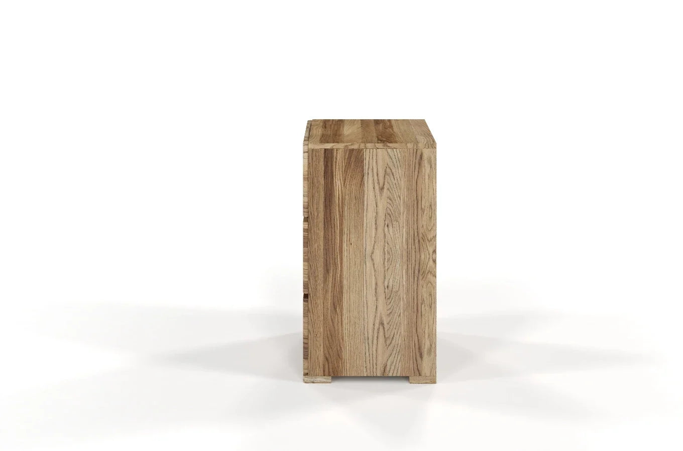 SANDEMO Oak 3 Drawer Chest 60CM