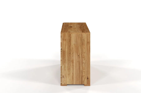 SANDEMO Oak 4 Drawer Chest 120CM (2+2)