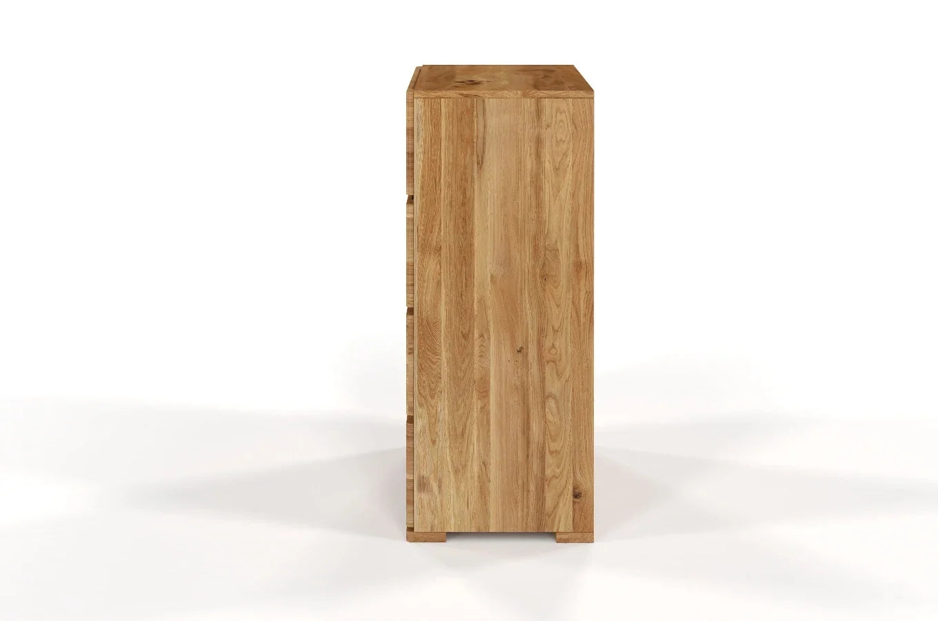 SANDEMO Oak 4 Drawer Chest 80CM