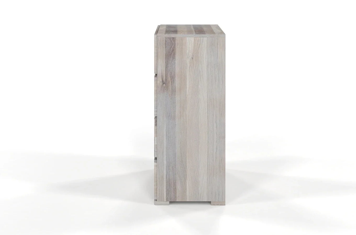 SANDEMO Oak 4 Drawer Chest 80CM