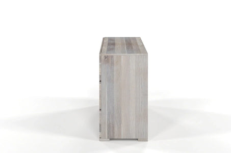SANDEMO Oak 5 Drawer Chest 120CM (3+2)