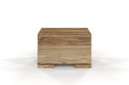 SANDEMO Oak Bedside Cabinet with 1 Drawer