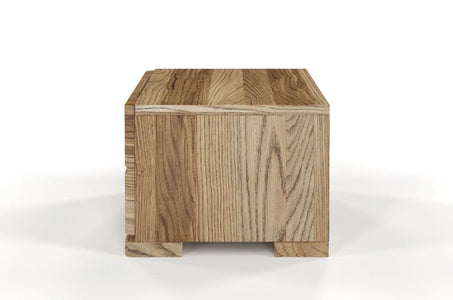 SANDEMO Oak Bedside Cabinet with 1 Drawer