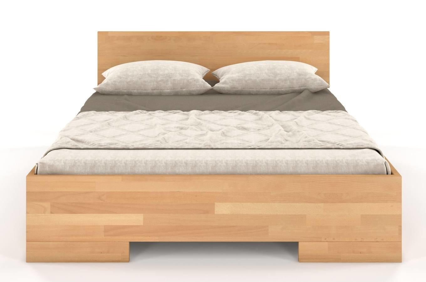 SPECTRUM Beech Maxi 220CM Long Bed with Storage
