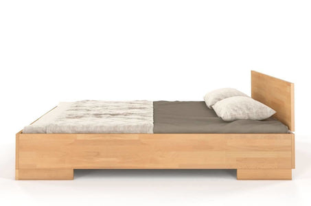 SPECTRUM Beech Maxi 220CM Long Bed with Storage