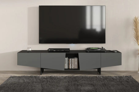 WING Grey TV Unit 200CM
