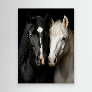 Horses 0001 P Horse Friends 3 by Bilge Paksoylu