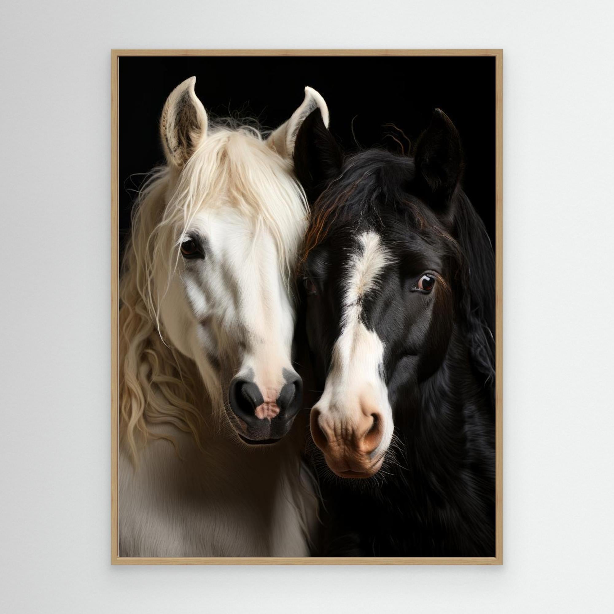 Horses 0000 P Horse Friends 1 by Bilge Paksoylu