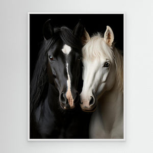 Horses 0001 P Horse Friends 3 by Bilge Paksoylu