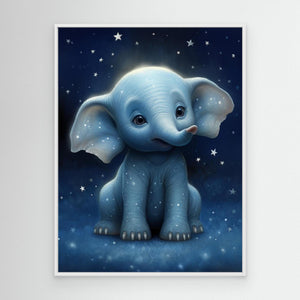 Cute Elephant by Bilge Paksoylu