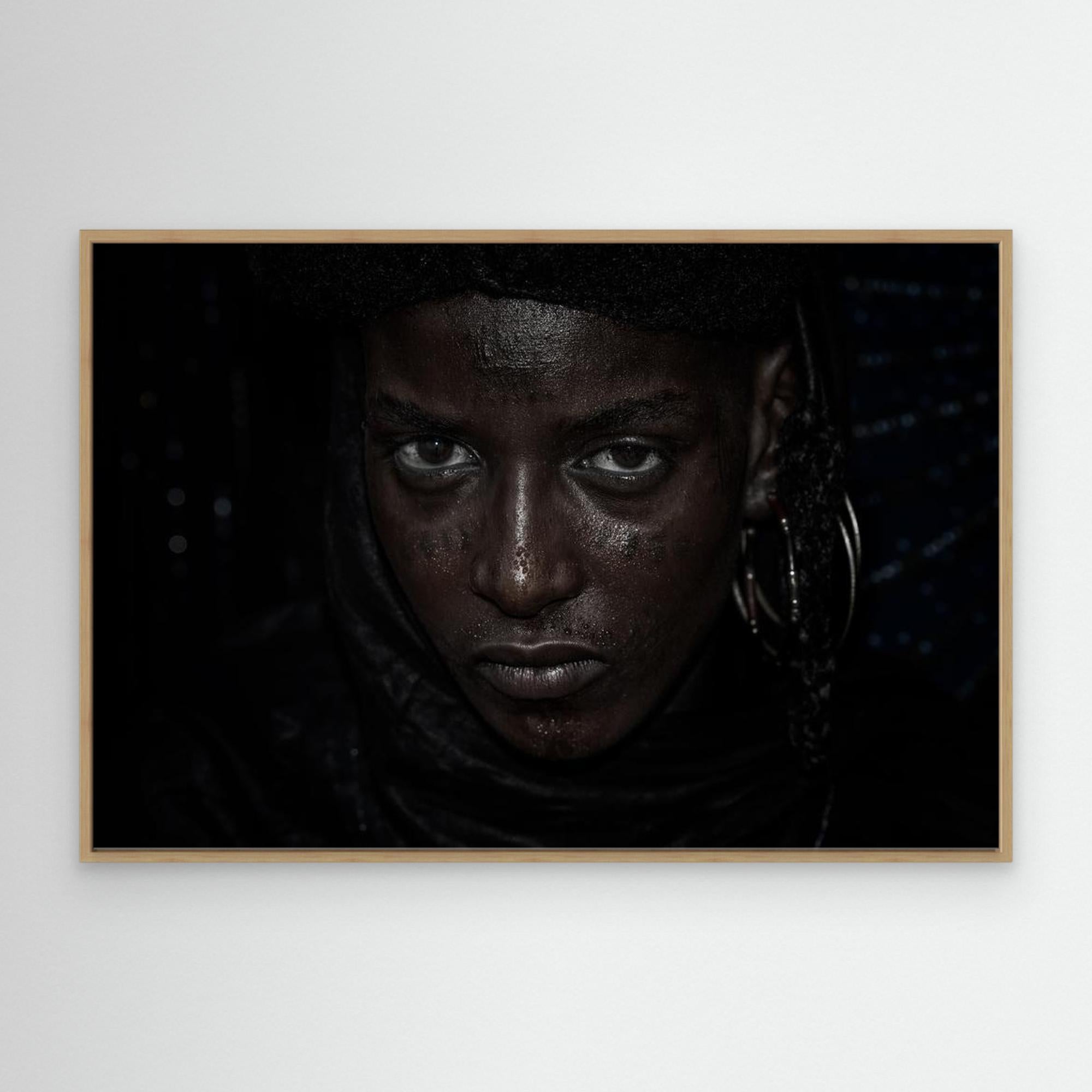 Girl watching the gerewol festival-III - Niger by Joxe Inazio Kuesta Garmendia