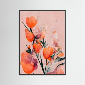 Orange Tulips by Treechild