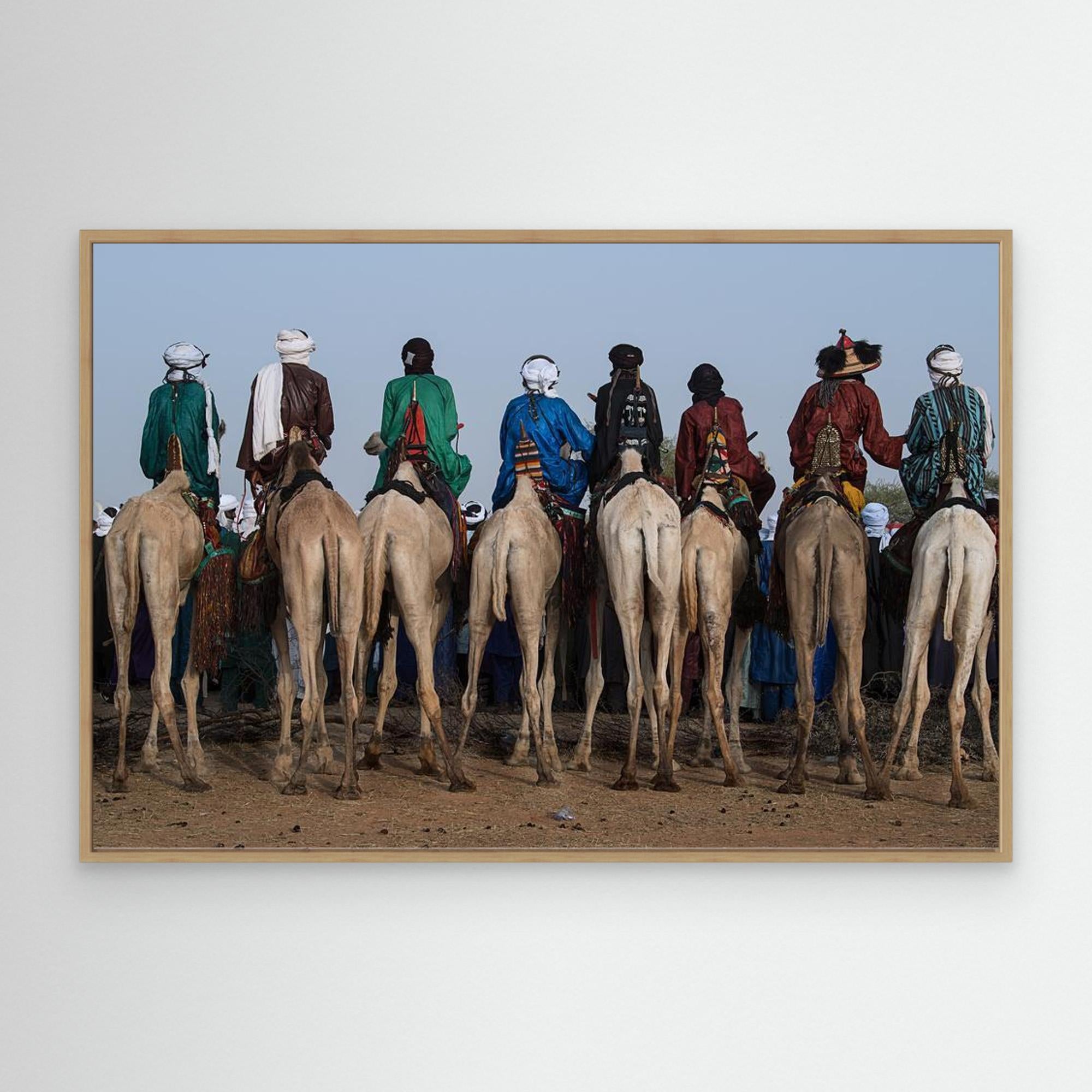 Watching the gerewol festival from the camels - Niger by Joxe Inazio Kuesta Garmendia
