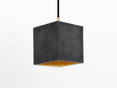 [B1] Pendant Dark Grey Cubic, GANTlights Berlin- D40Studio