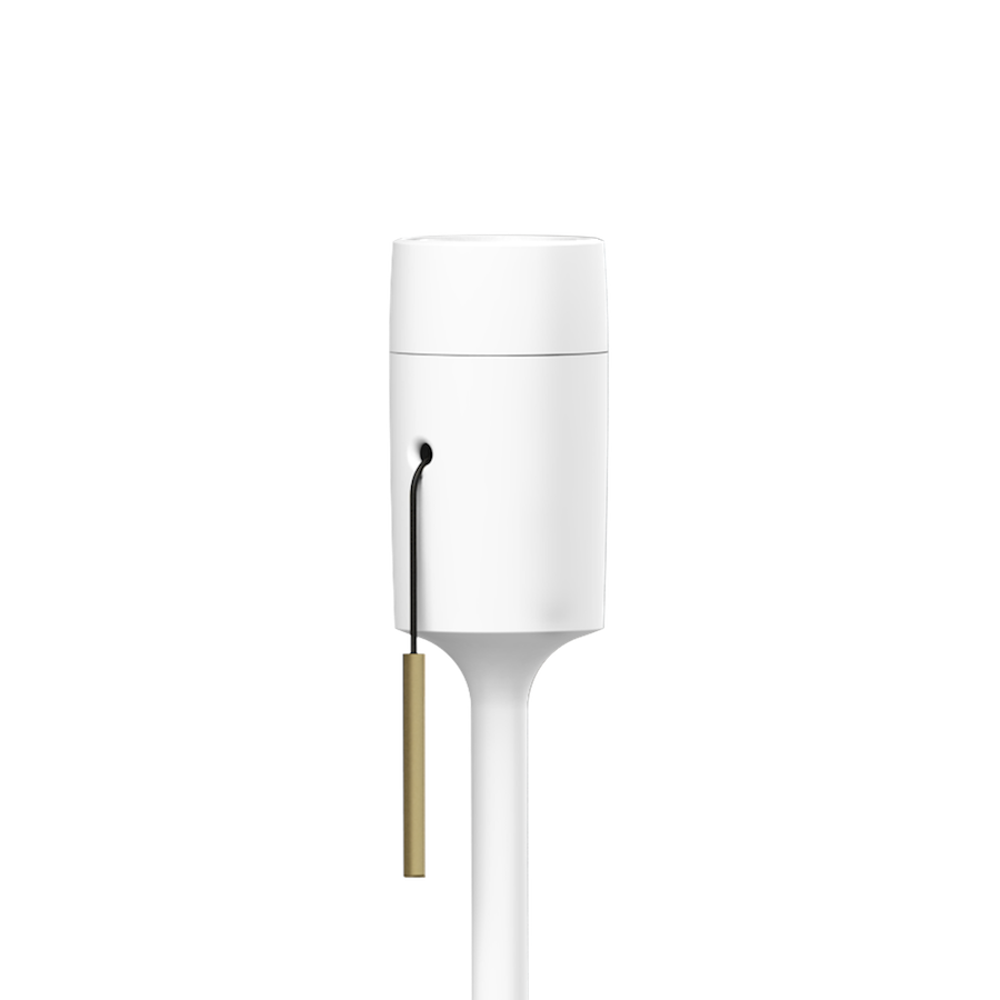 ALUVIA Safrangelbe Stehlampe