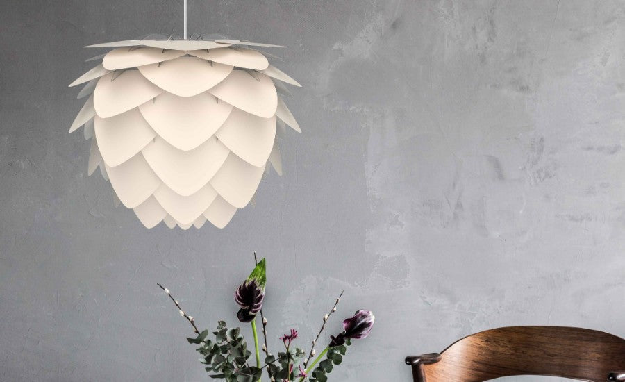 ALUVIA Pearl White Pendant Light