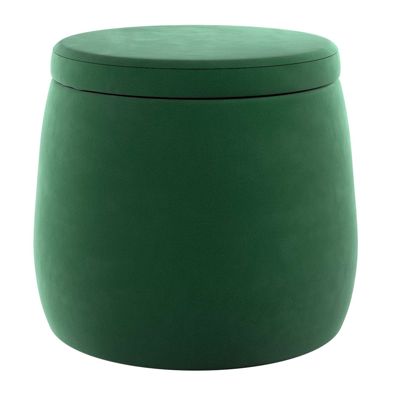 Candy Jar Hocker - ø40 - Posh Velvet - Waldgrün