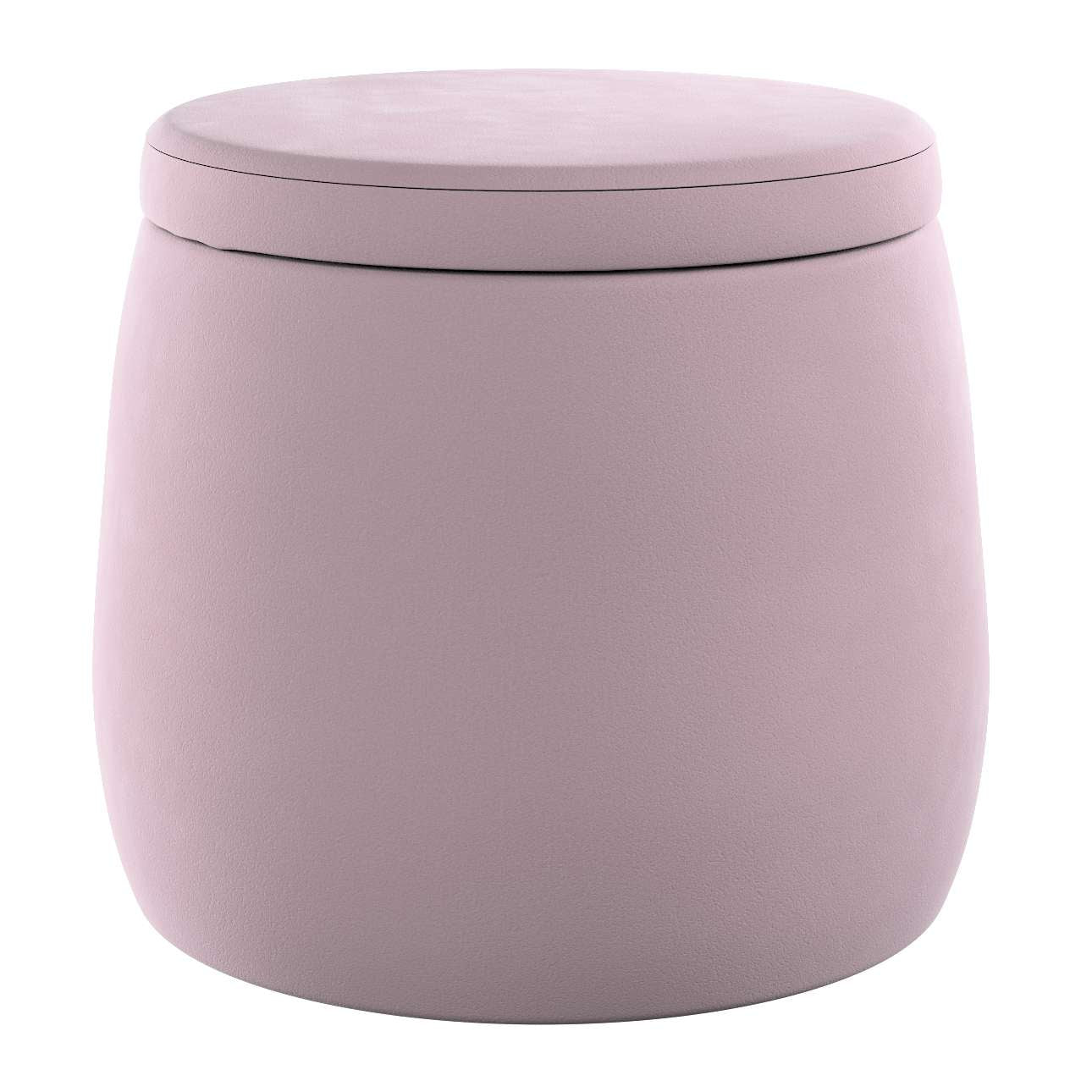 Candy Jar Hocker - ø40 - Posh Velvet - Altrosa