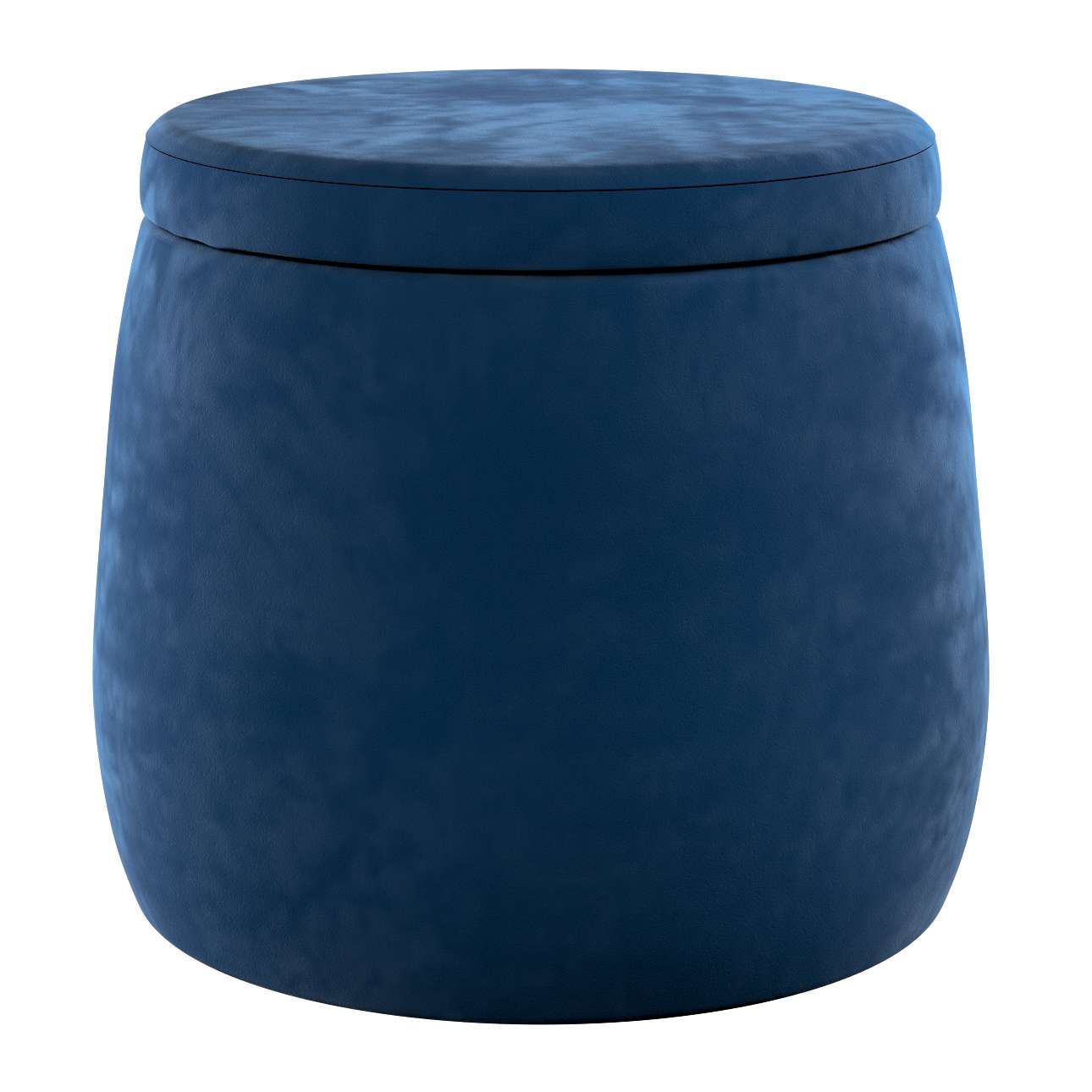 Candy Jar pouf - ø40 - Posh Velvet - navy blue