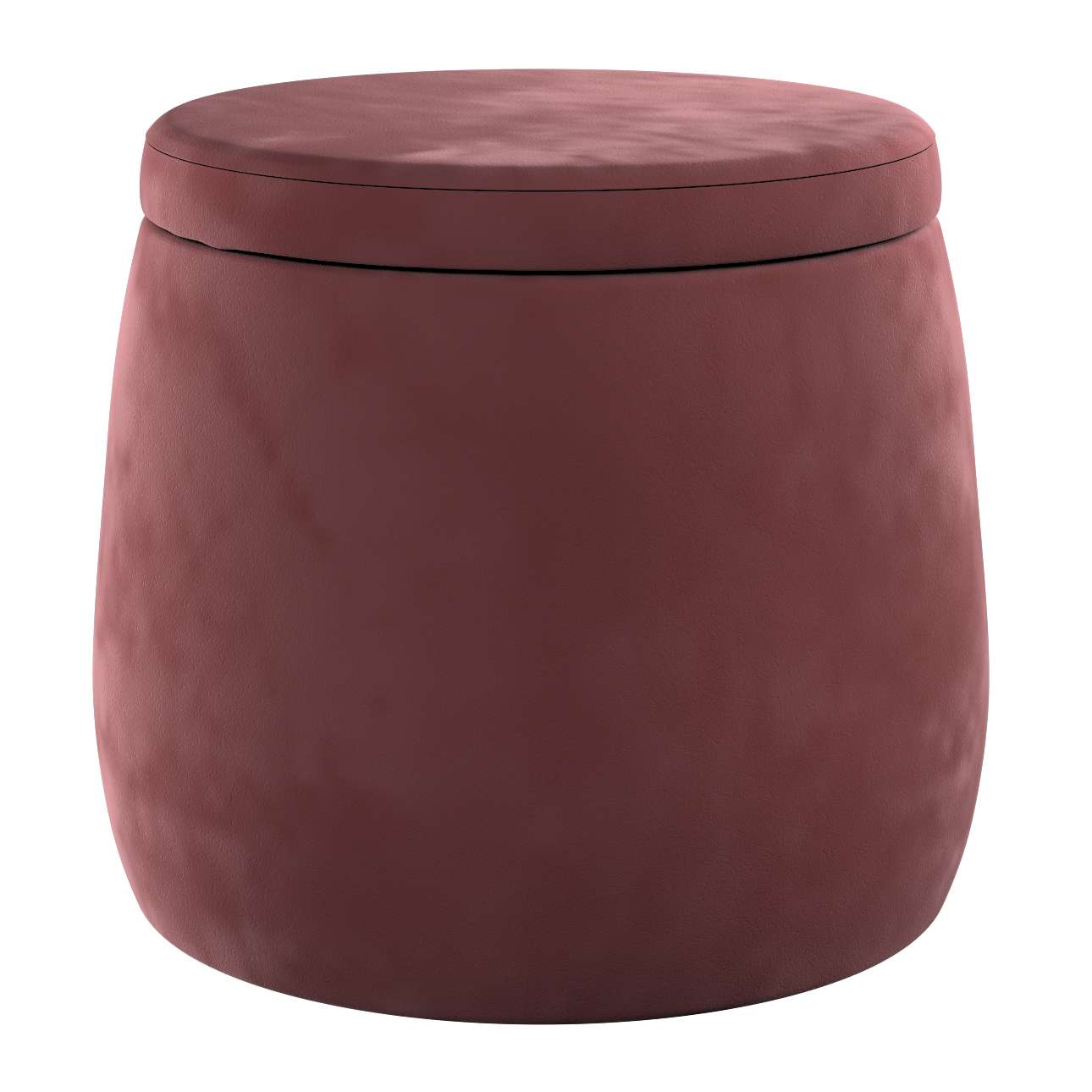 Candy Jar Hocker - ø40 - Posh Velvet - Burgund