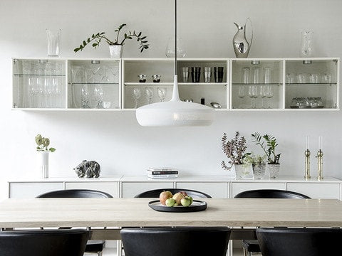 CLAVA DINE Pendant Light, White, VITA Copenhagen- D40Studio