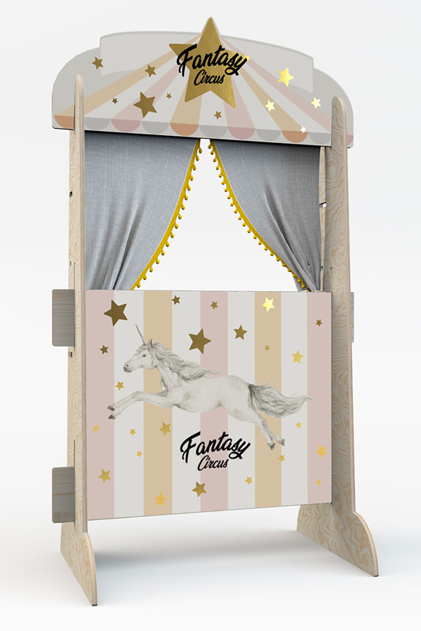 FANTASY Circus Pink! Toy And Bookstand In One 135CM