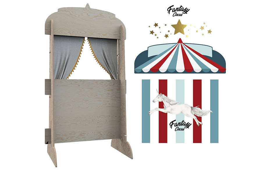 FANTASY Circus Retro! Toy And Bookstand In One 135CM