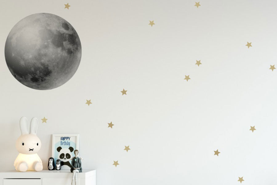 FULL MOON Wall Sticker Set