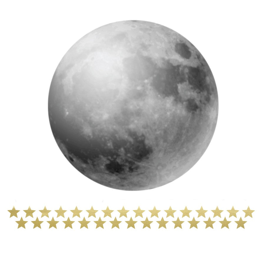 FULL MOON Wall Sticker Set