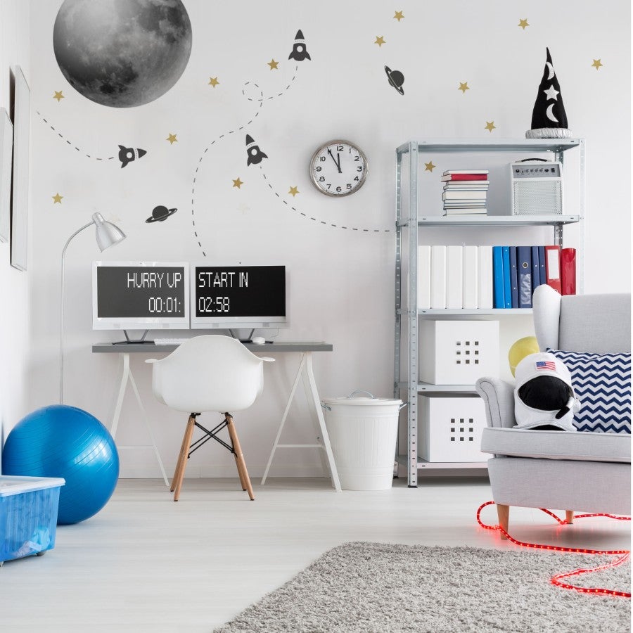 FULL MOON Wall Sticker Set