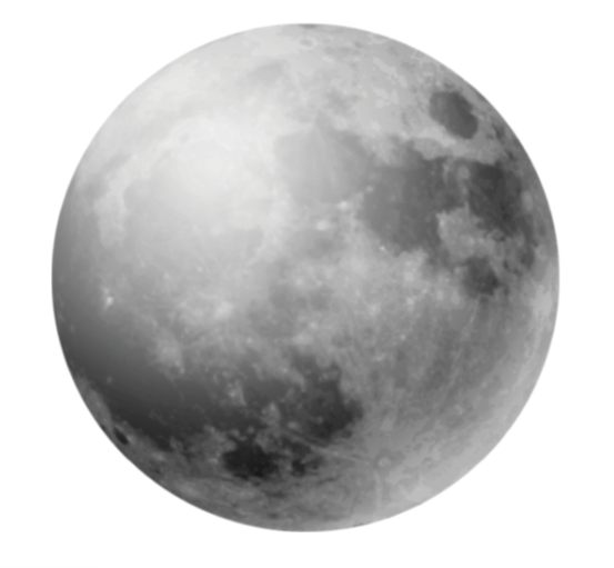 FULL MOON Wall Sticker Set