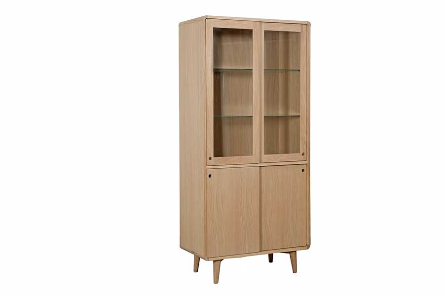 CASØ 500 Glass Cabinet 90CM