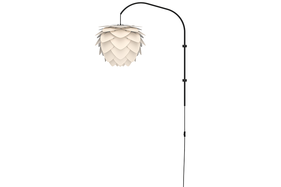 ALUVIA Willow Pearl White Wandleuchte
