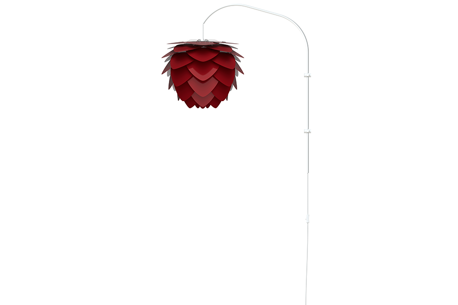 ALUVIA Willow Ruby Red Wall Lamp