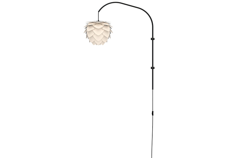 ALUVIA Willow Pearl White Wandleuchte