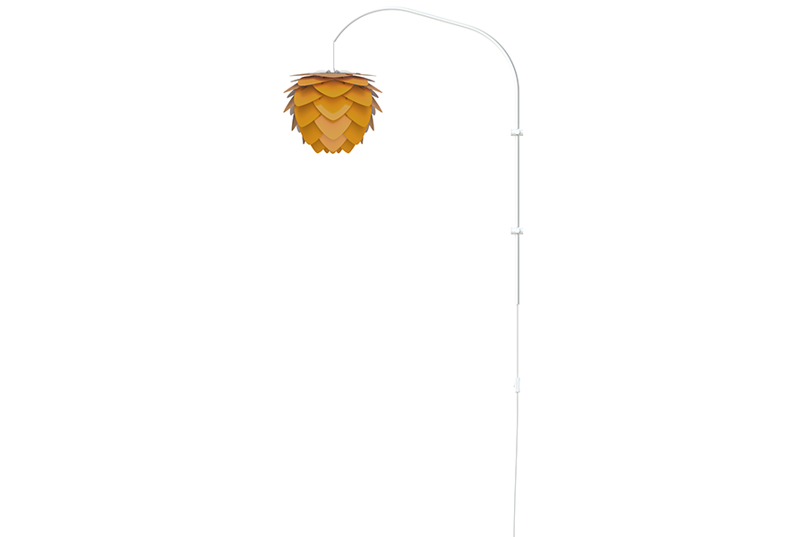 ALUVIA Willow Safrangelbe Wandlampe