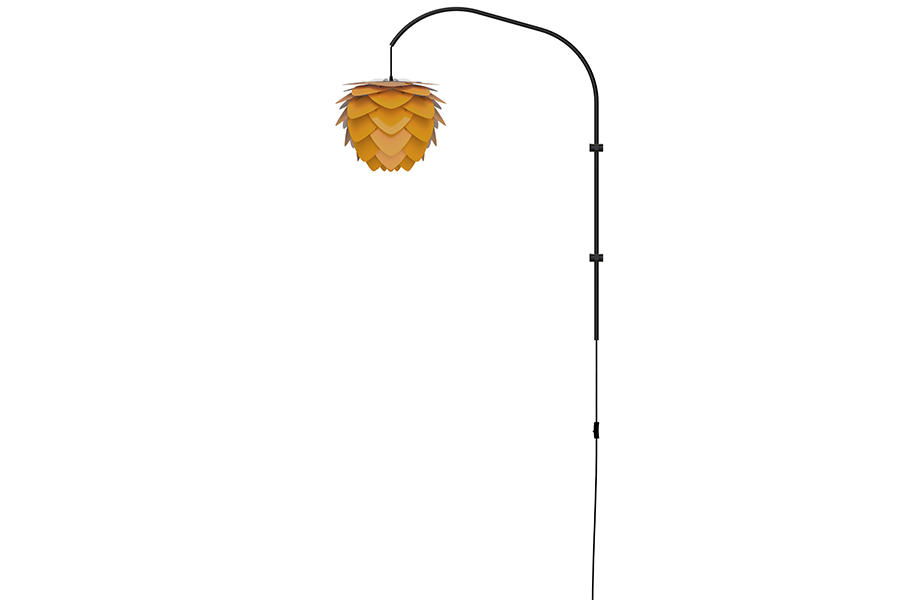 ALUVIA Willow Safrangelbe Wandlampe