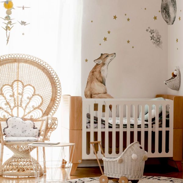 MR. Fox Wall Sticker 70x75CM