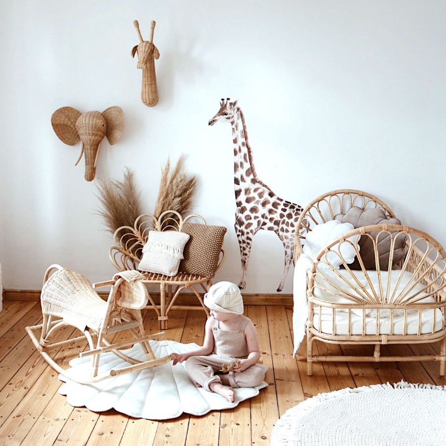 GIRAFFE Savanna Adventure Wall Sticker