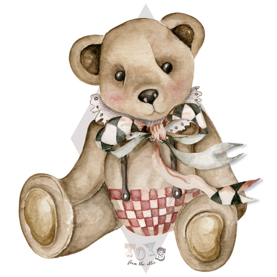 Toys from the clearance attic teddy bear