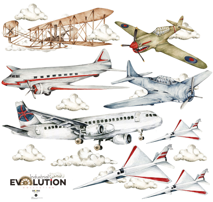 GESCHICHTE DER FLUGZEUGE / Industrielle Evolution