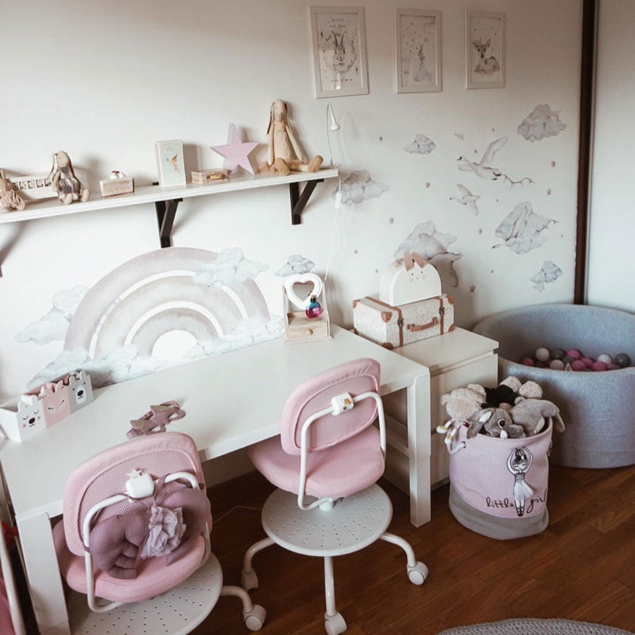 RAINBOW Girl Wall Sticker