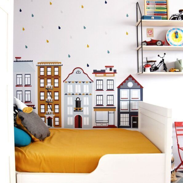 LIFE IN THE CITY Wallsticker