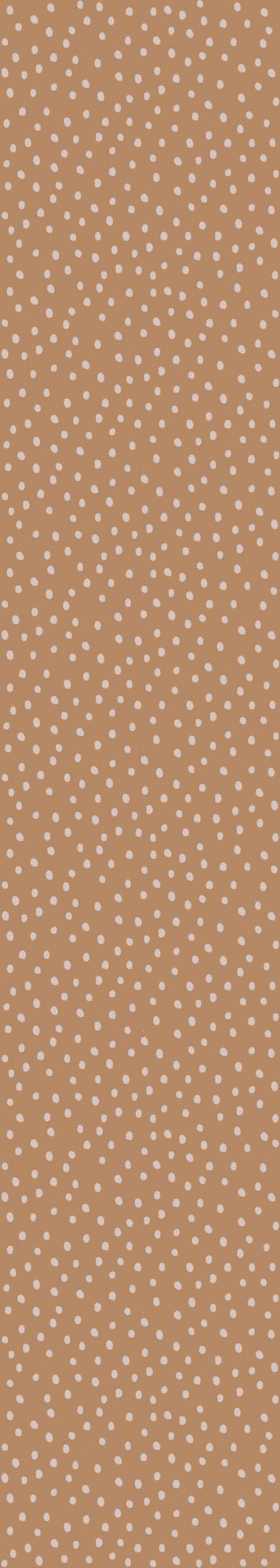 Irregular Dots Cinnamon Wallpaper 50x280CM