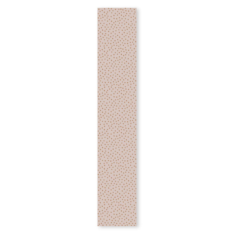 Irregular Dots on Powder Pink Cinnamon Wallpaper 50x280CM