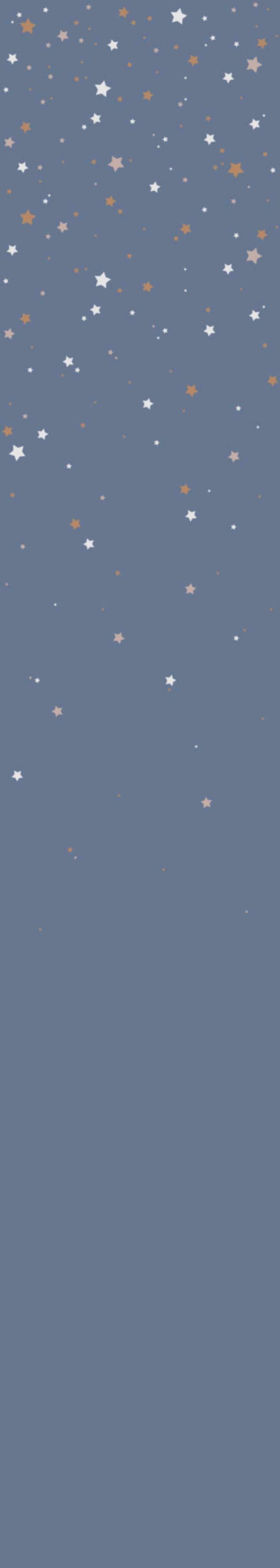 Stars From The Sky Blue Wallpaper 50x280CM