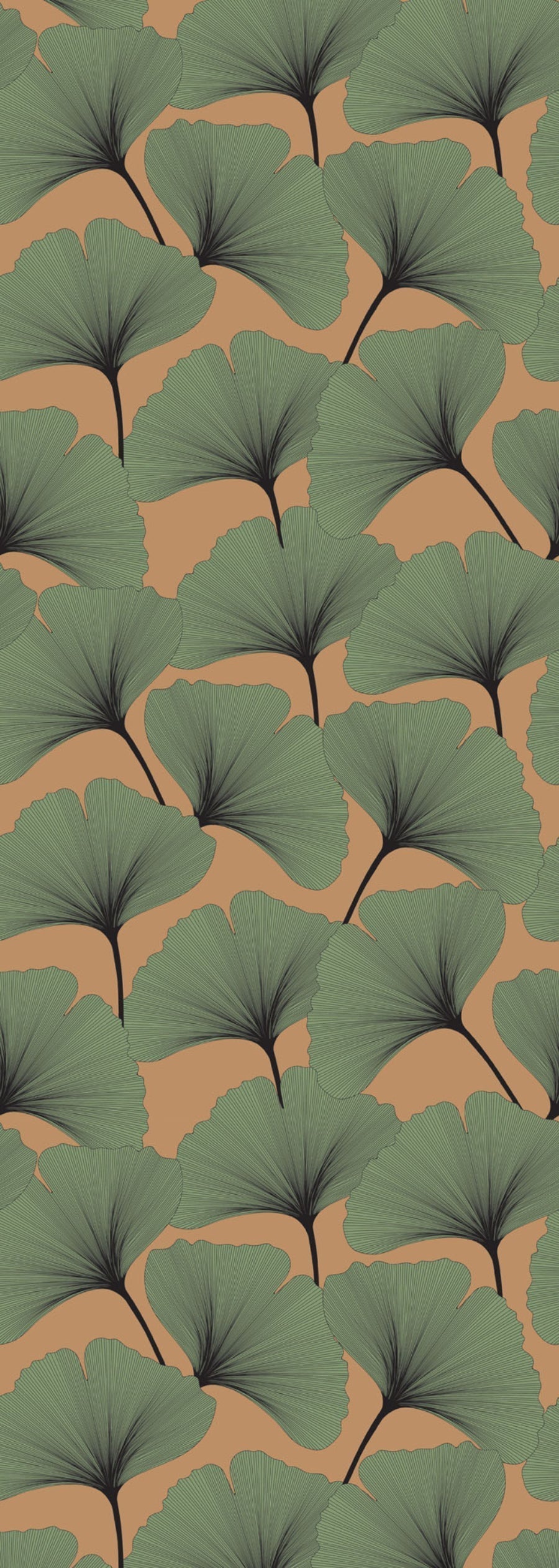 GINGKO Colours Wallpaper 100x280CM