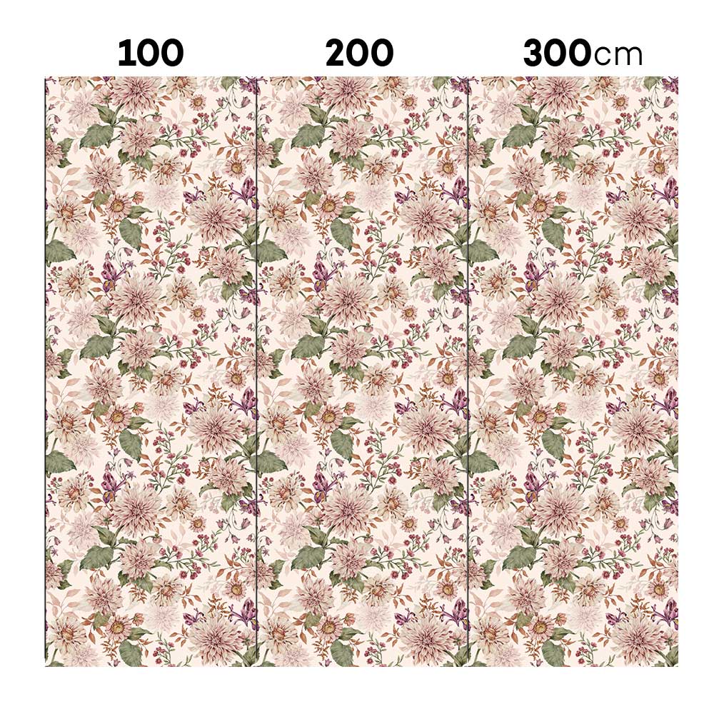 SYMPHONY Of Flowers Wallpaper 100x280CM